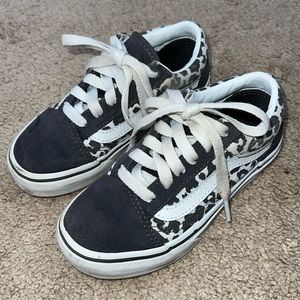 Grey Cheetah Vans